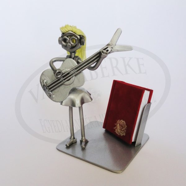 Das Gitarre spielende Mädchen