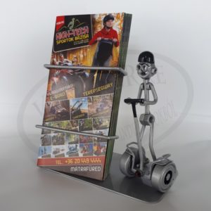 Segway mit Prospekthalter